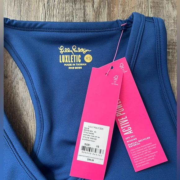 LILLY PULITZER • Luxletic Tank with built in bra - Picture 3 of 3
